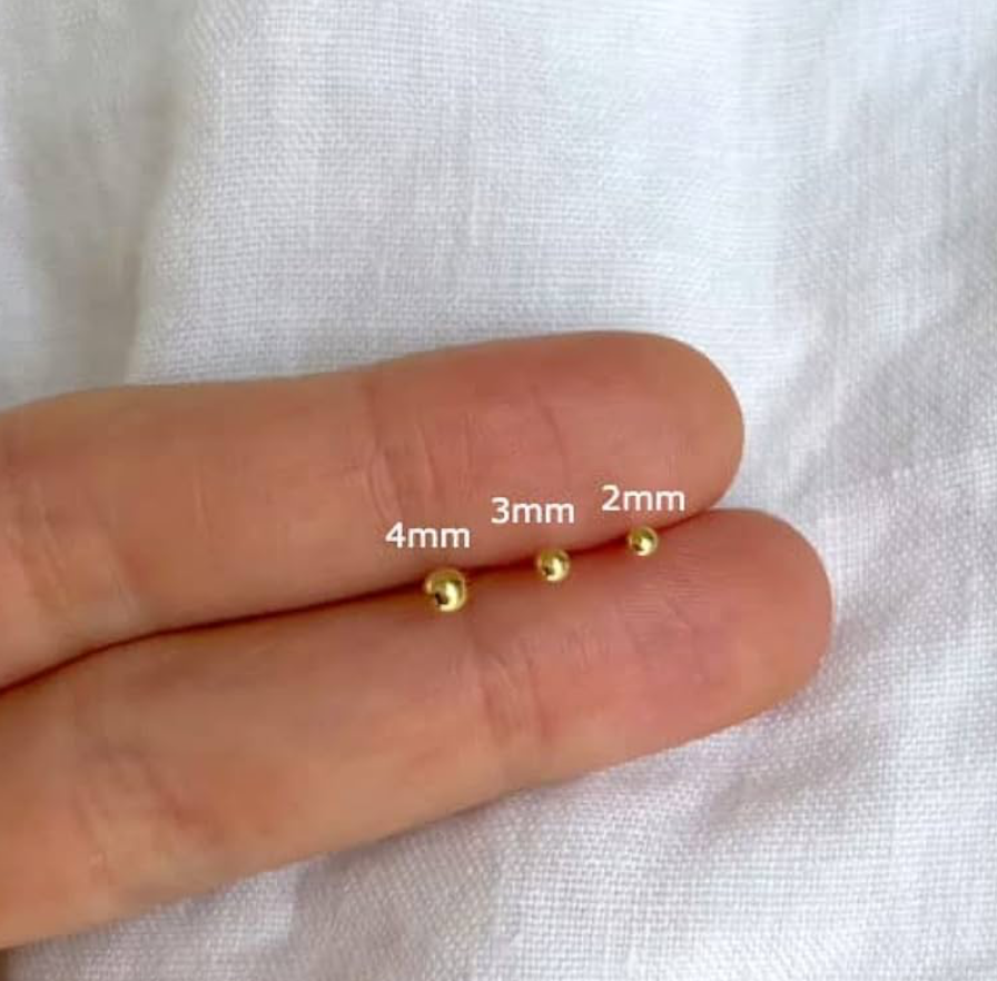 Ball Stud Earring