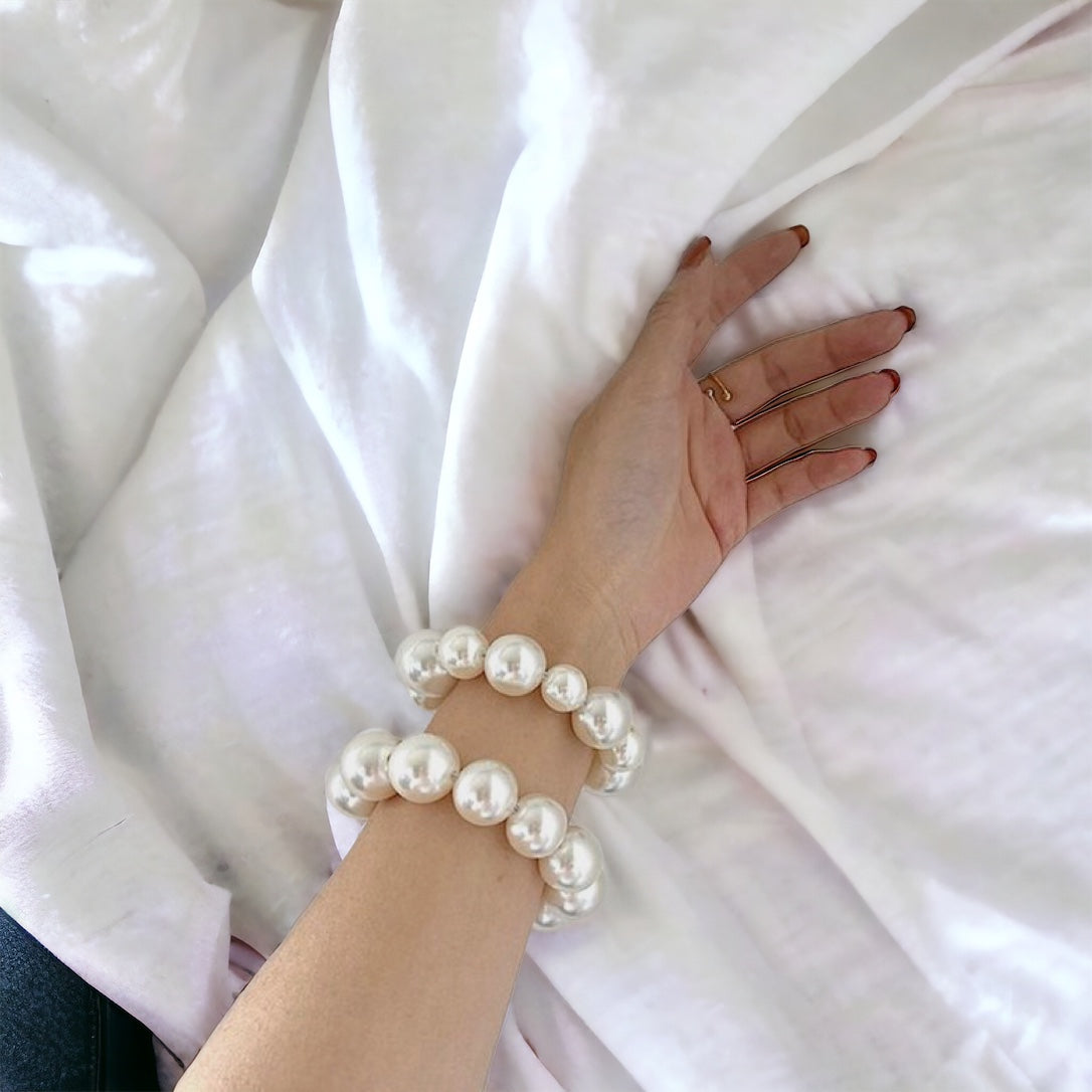 Pearl Hair Tie/Bracelet