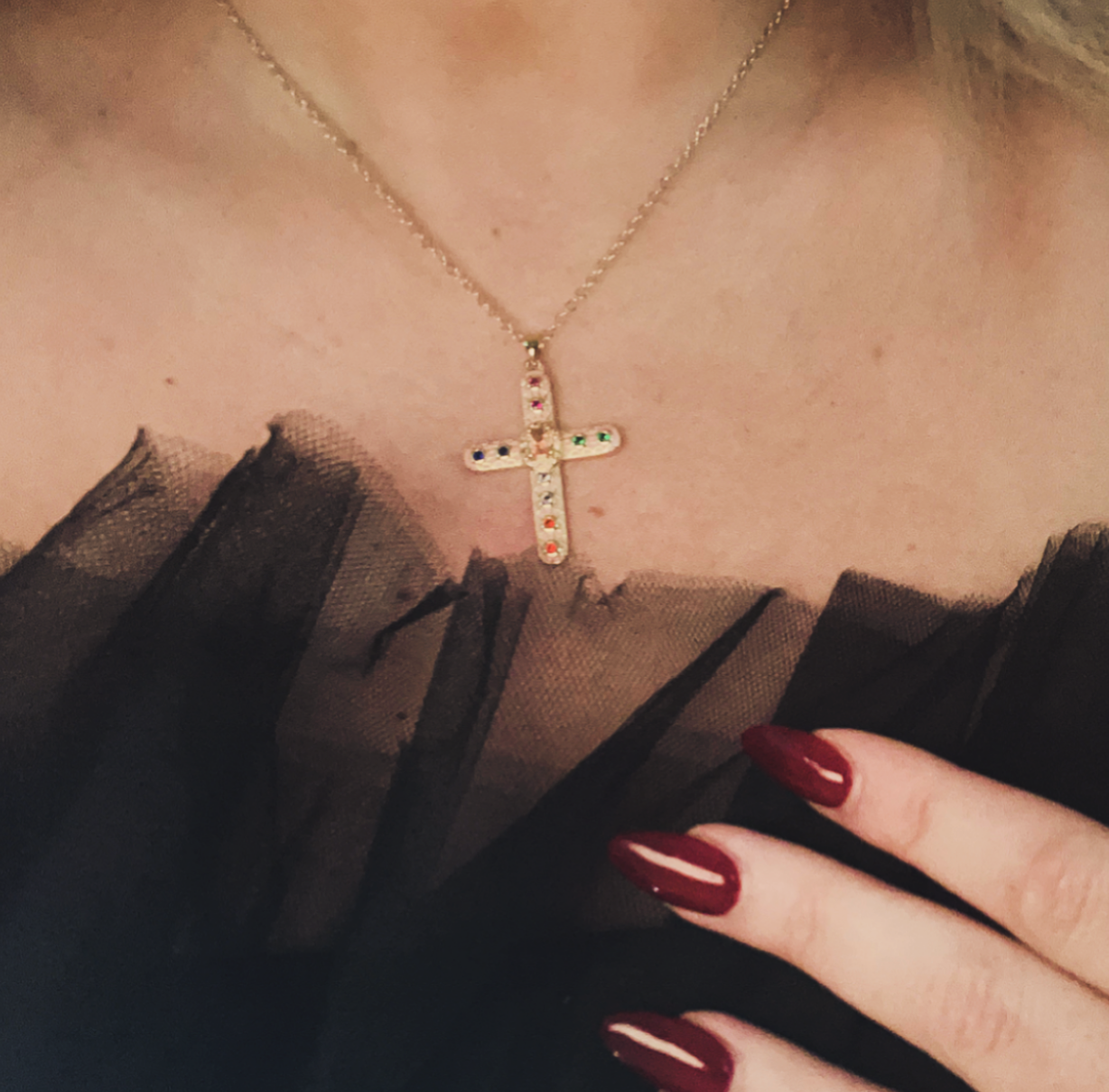 Color Gem Cross