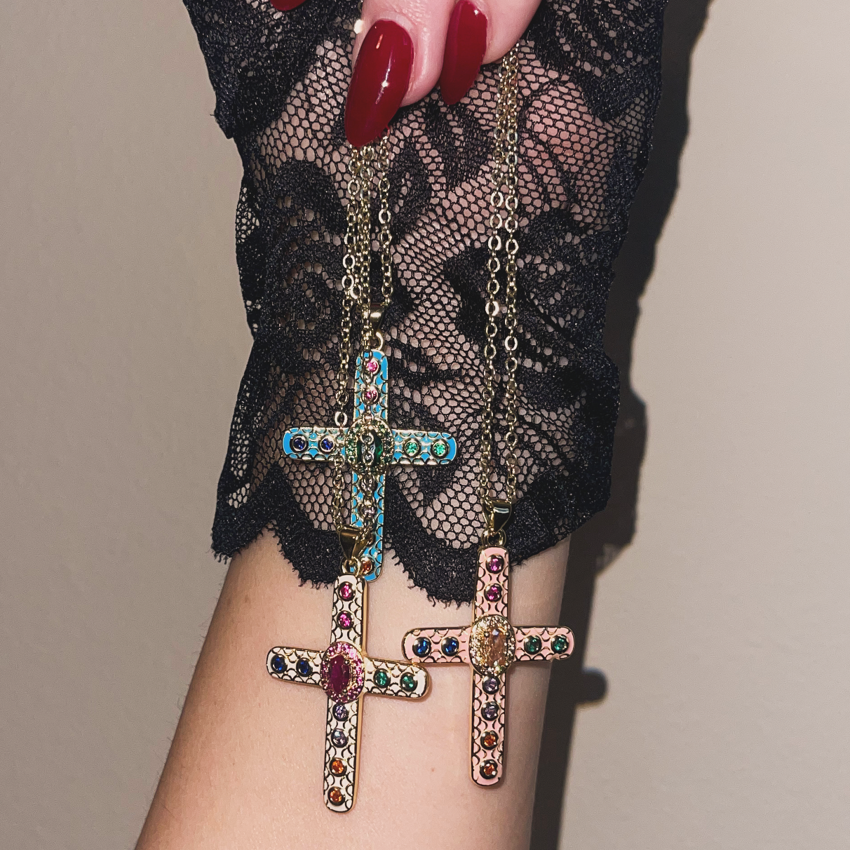 Color Gem Cross