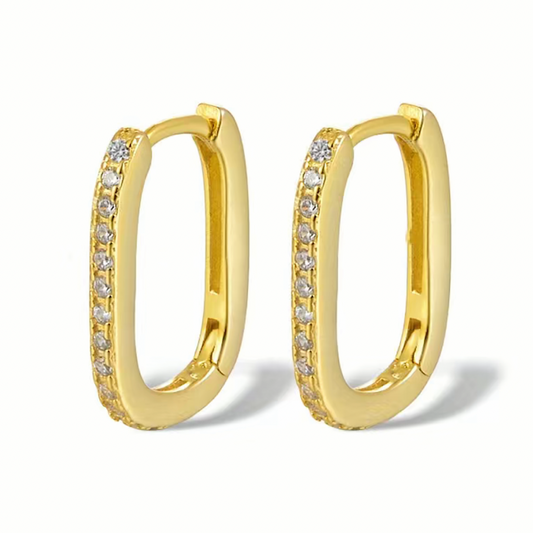 Mini Rectangle Hoops