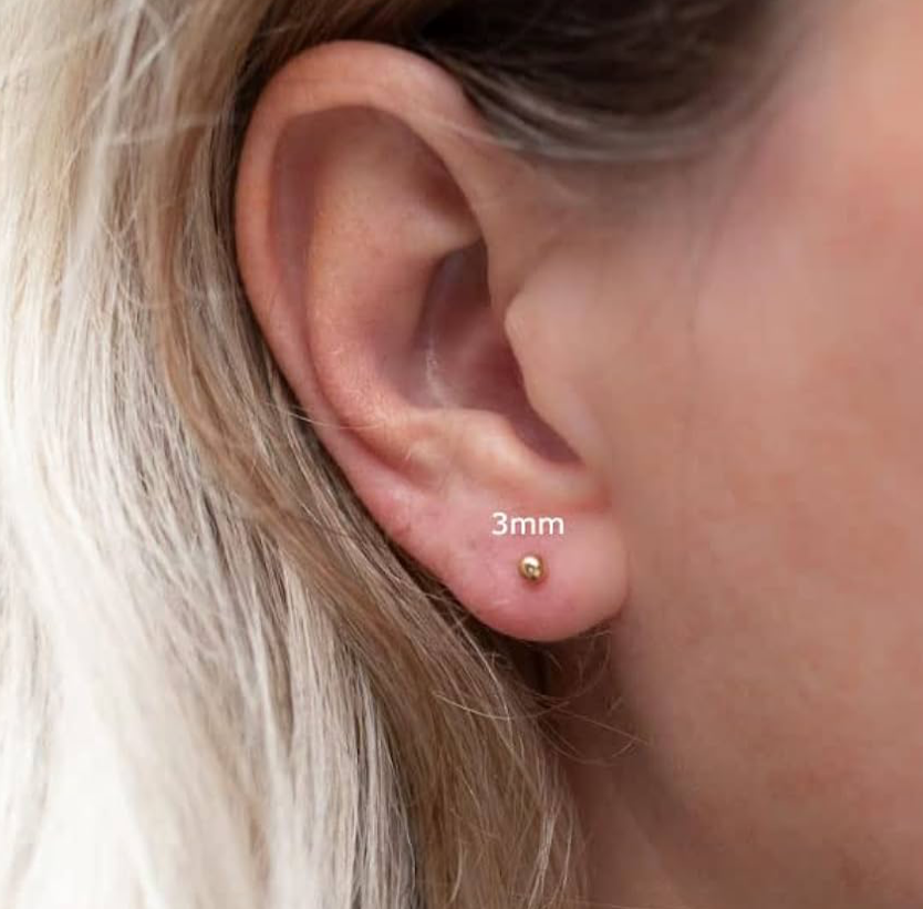 Ball Stud Earring