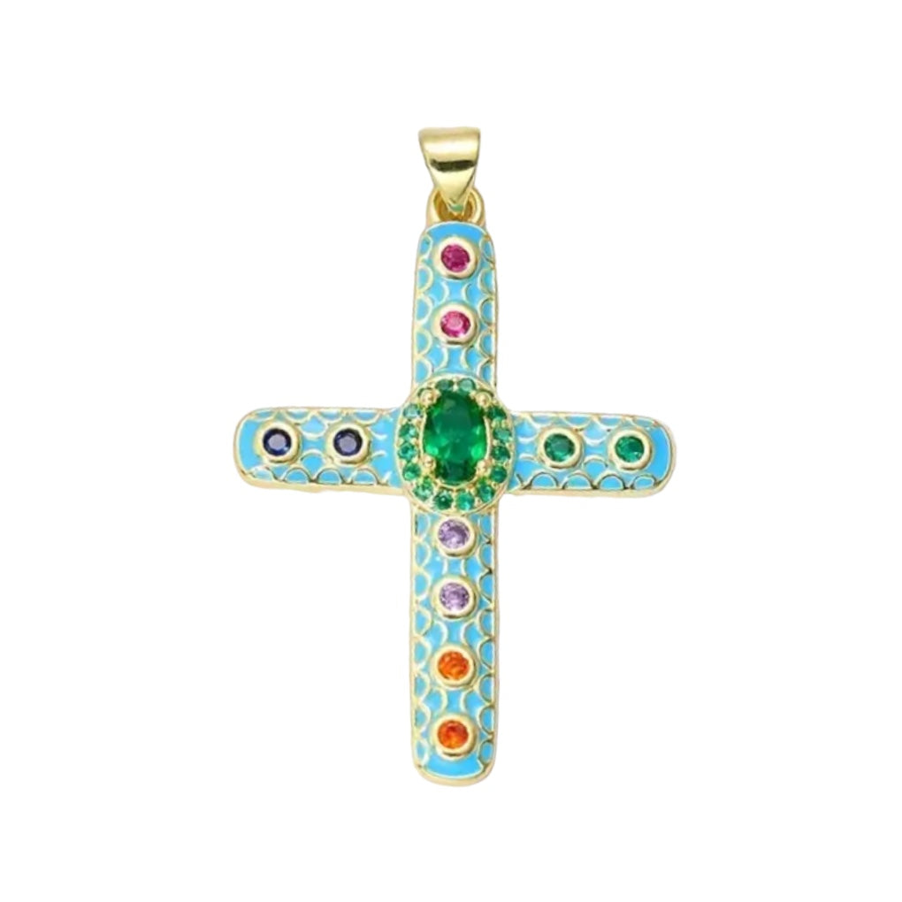 Color Gem Cross