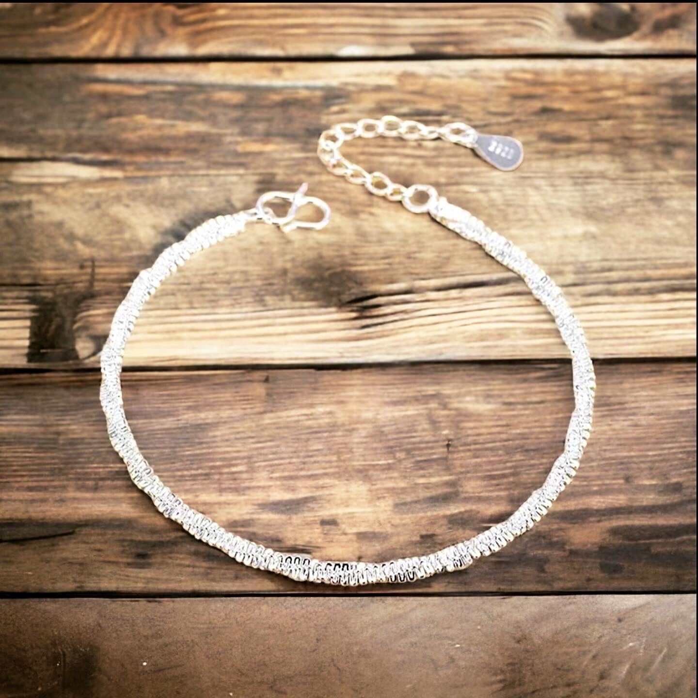 925 Sterling Silver bracelet or anklet