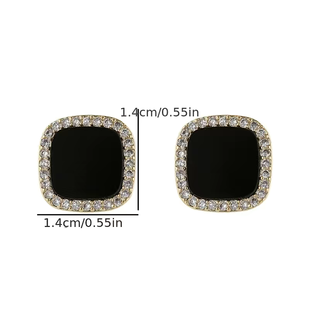 Black Onyx Earrings