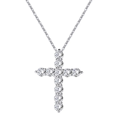 Cross Necklace Sterling Silver