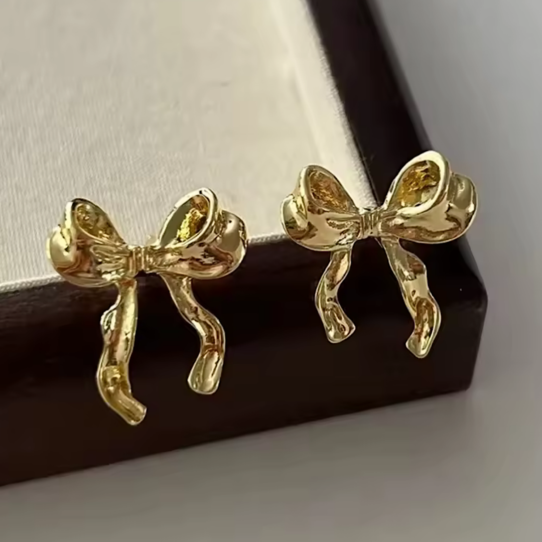 Vintage Bow Earrings