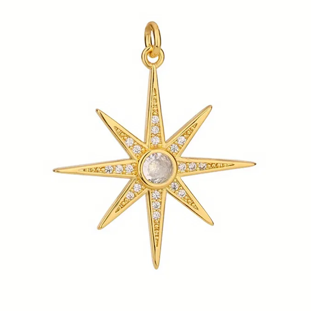 Gold Star Necklace