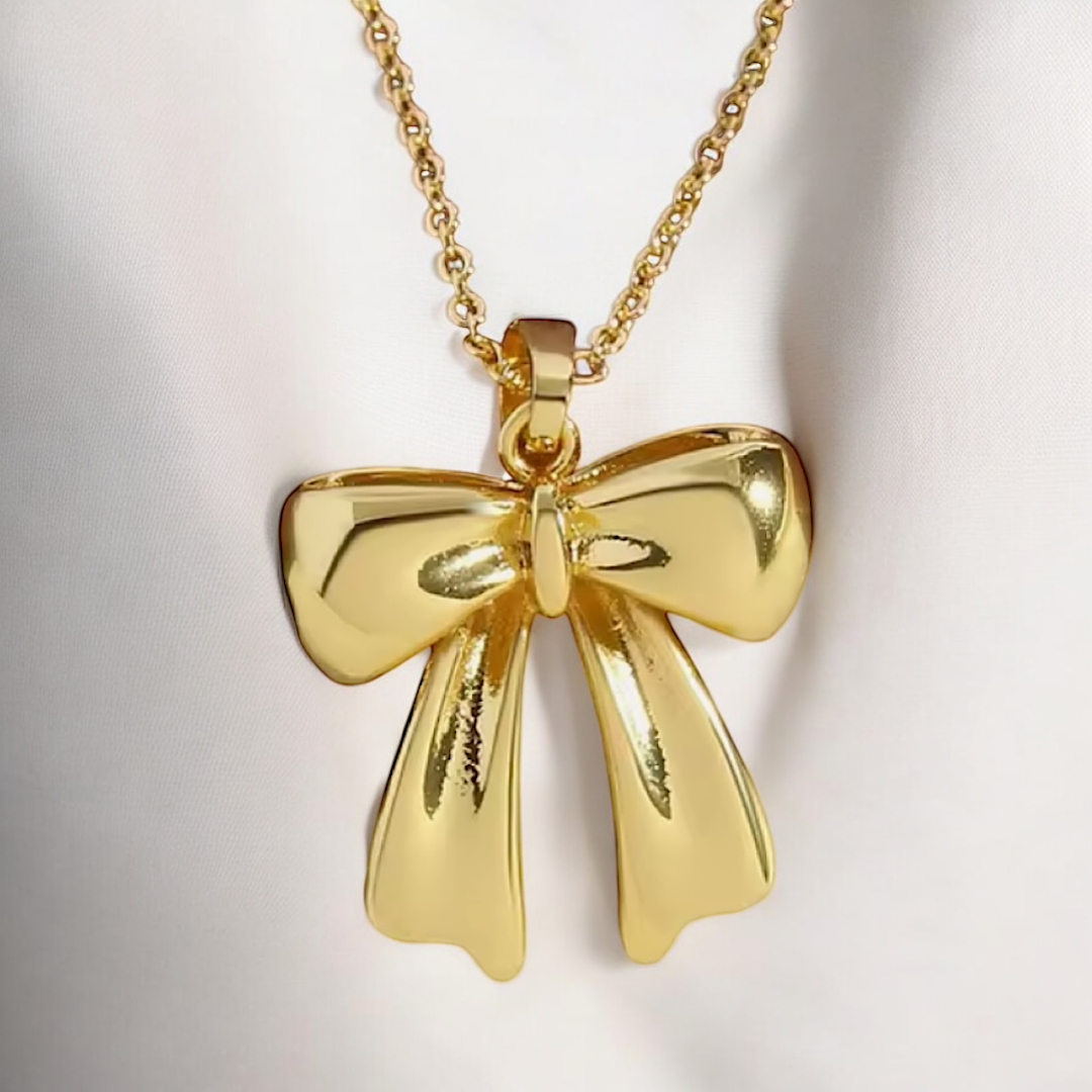 Bow Necklace