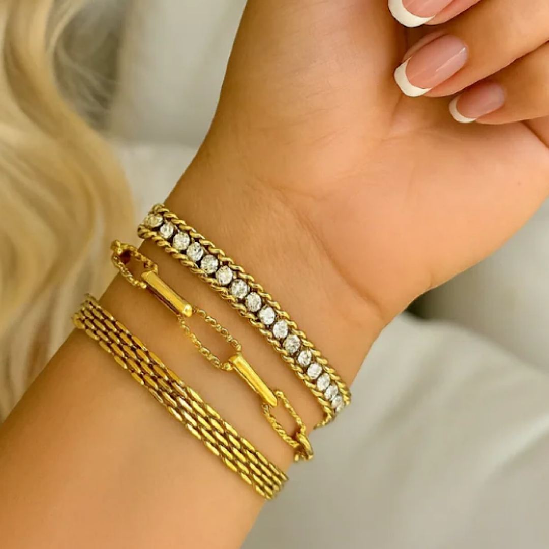 Paperclip Twist Bracelet