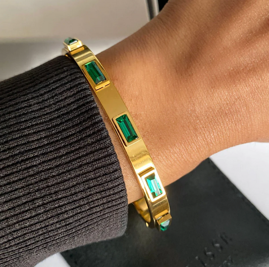 The Esmeralda Bangle