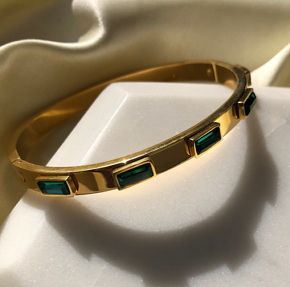 The Esmeralda Bangle