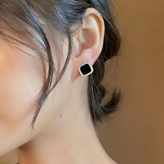 Black Onyx Earrings