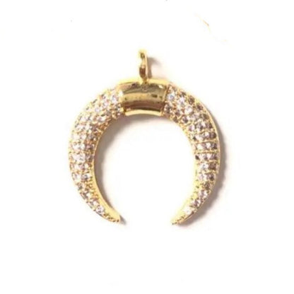 Luna Gold Plated Charm 