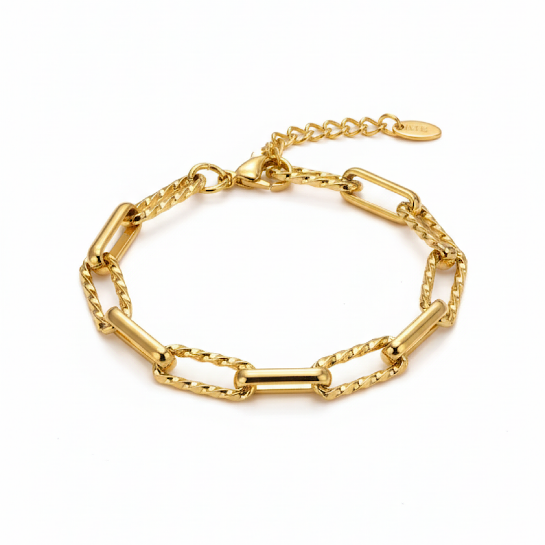 Paperclip Twist Bracelet