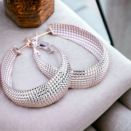 Oval Mesh Hoops